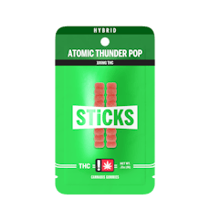 Atomic Thunder Pop Gummies | 2pc 100mg (THC)