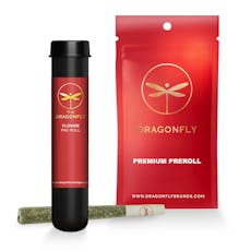 Dragonfly 1g Preroll Black Maple (H)