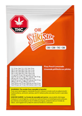 Sour Fizzy Peach Lemonade CBG:CBN:THC:CBD Chew