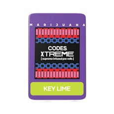 Codes: Infused Pre-Roll Pack | Key Lime x Pink Certz | Xtreme J's | 0.7g | 3pk
