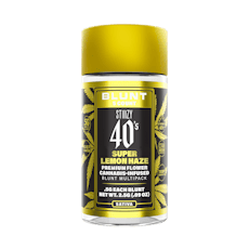 40's Infused Super Lemon Haze Mini Blunts 2.5g (0.5g ea | 5-Pack)