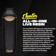Jeeter - 1g Live Resin Disposable - Alien OG