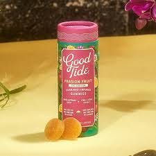 Rosin Gummies - Passion Fruit - 1:1:1 THC:CBD:CBN - Indica - 10ct (Good Tide)