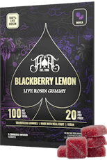 Live Rosin Blackberry Lemon - Gummie 5 Pack (100mg)