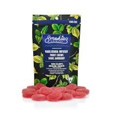 Smokiez Fruit Chews Sour Jamberry 1:1 CBN:THC 200mg