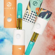 Sunday Extracts - 1g Distillate Cartridge - Sugar Cone