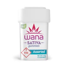 Wana - Gummies - Assorted Flavors (S) (10pk) 105mg