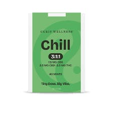 Curio Wellness - "Chill" 3:1:1 CBG:CBD:THC - 2.5mg Mints
