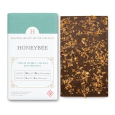 1:1 CBD/THC Toasted Coconut + Sea Salt Milk Chocolate Bar