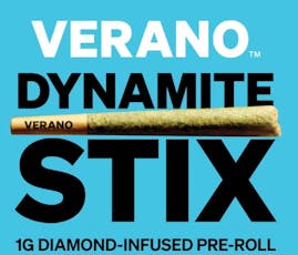 Verano Reserve Pre-Roll 1pk/1g Dynamite Stix- PCG Runtz