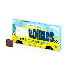 INCREDIBLES | CHOCOLATE BAR | EMPIRE STATE BAR | 100MG