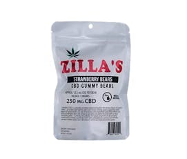 ZILLA'S | STRAWBERRY | CBD GUMMIES | 250MG