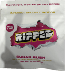 Ripped | Sugar Rush | Infused Ground Flower | 7g