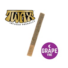 TWAX Pre-Roll 1pk/1g Infused- Grapevine