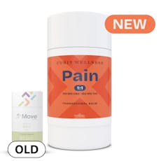CURIO - BALM TRANSDERMAL - 150MG THC / 150MG CBD - PAIN 1:1