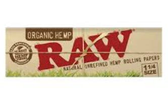 Raw Organic Hemp 1 1/4 Rolling Papers