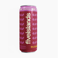 4pk SELTZER Five Islands Tea 5mg: Raspberry 4pk