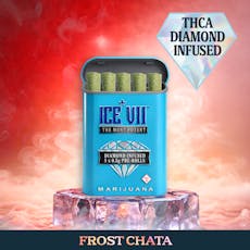 Ice VII: Infused Pre-Roll Pack | Frost Chata x Bruce Banner | 0.5g ea | 5pk