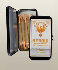Fuego | 5pk | 1g Joint | Hybrid | Candied Pineapple