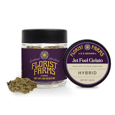 Florist Farms | Jet Fuel Gelato (Hybrid) | 3.5g Flower | 31% THC
