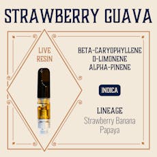 Elevate: Live Resin Vape | Strawberry Guava | Cartridge | 1g