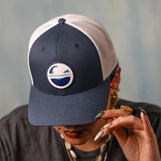 Breakwater Trucker Hat, Navy