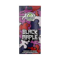 Black Maple .5g Hash Rosin AIO by Peninsula Gardens