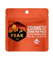 200mg Gummies | Peak Tangerine (Sativa)