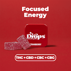 Drops | LRO Gummies 100mg (2pc) | Cranberry (1:1)
