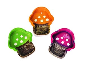 4.4" Mushroom Ash Tray Assorted Colors