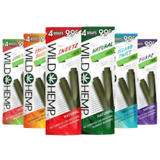 Wild Hemp Wraps 4pk | Vanilla