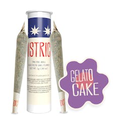 Gelato Cake Pre-Rolls 0.5g 2pk