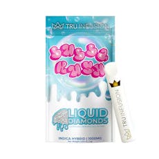 Tru Infusion Liquid Diamond Disposable 1g: Bubba Kush