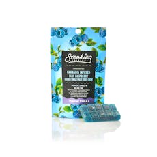 SMOKIEZ | BLUE RASPBERRY 1PK SWEET GUMMIES 100MG (I)