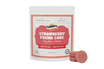 Strawberry Pound Cake Bites 10mg (10ct) - Sunnies