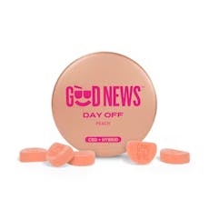 Good News Peach Gummies Day Off (1:1) 100mg