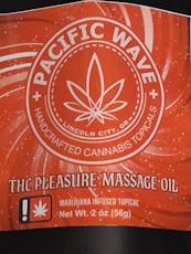 Pacific Wave THC/CBD Pleasure Massage and Sex Oil