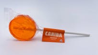 Lollipop. THC. Orange. 50mg. Caniba