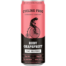 CYCLING FROG | Ruby Grapefruit | THC Seltzer | 12oz
