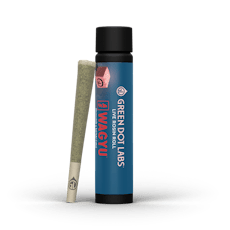 Green Dot Labs Blue Label Infused Pre-Roll Sour Power OG + Sour Power OG 1g