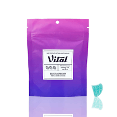 Vital - Pectin Blue Raspberry Gummies - 100mg