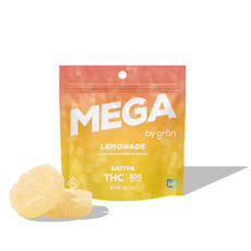 Grön - Gummies - Lemonade Mega Pearls (S) (10pk) 100mg