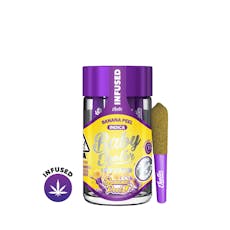Baby Jeeter - Banana Peel (Indica) Rosin Enhanced 5pk Preroll 2.5g