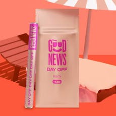 Day Off | Good News | Disposable | 1g Day Off Peach 1:2 CBD:THC 1000mg Disposable Vape