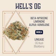 ELEVATE - PREPACK - 3.5G - HELL'S OG - INDICA