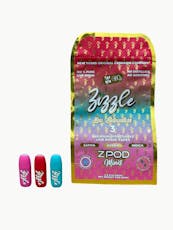 Zizzle | ZPod Mini Variety Pack | Dantes Inferno, Berberry, Sherbanger | Hybrid | AIO | 3 x 0.33G