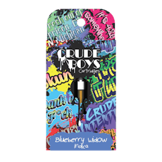 CRUDE BOYS | BLUEBERRY WIDOW | INDICA | 510 CARTRIDGE | 1G | MED