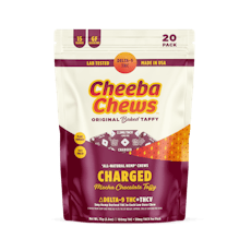Mocha Chocolate THCV Charged Energy Taffy 20pk (100mg)
