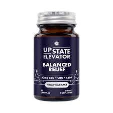 Balanced Relief | 300mg CBD/CBG/CBDa | Capsules | Upstate Elevator