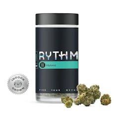 Rythm | 95 Cookies | 28g | Flower | Hybrid | 31.41% THC | 2.76% TERPS